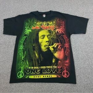 Vintage Embroidered Bob Marley One Love Men’s Size Large
